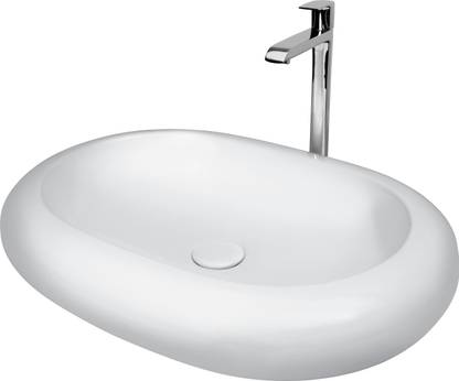 NILCORE WASH BASIN OZONE - TABLE TOP BASIN HAND WASH BASIN CERAMIC BASIN 62X44X9.5CM Table Top Basin