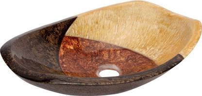 Zahab ARC OVAL RESIN WASH BASIN OA117 Table Top Basin