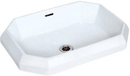 Jaquar FONTE Series WASH BASIN | 570x420x180 mm | P02-JAQ-FNS-WHT-40601 Counter Top