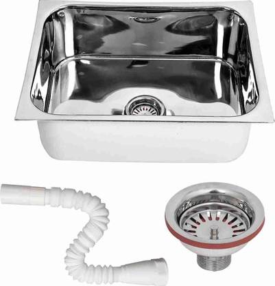 Jindal steel Kitchen Sink 20*17*8 304 grade 20 x 17 x 8 kitchen sink 10 year warranty 304 grade Vessel Sink