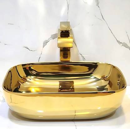 ELEACTCERAMIC ELEACT CERAMIC TABLE Top (L45 X W33 X H13.5Cm) AD 2306 TABLE TOP ELEACT CERAMIC TABLE Top (L45 X W33 X H13.5Cm) AD 2306 TABLE TOP Table Top Basin