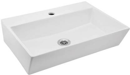Jaquar KUBIX Series WASH BASIN With Faucet Hole | 565x425x140mm | P02-JAQ-KUS-WHT-35935 Table Top Basin