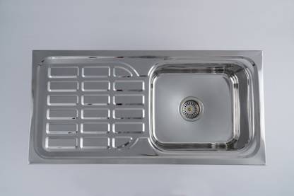 isink SINGLE BOWL WITH DRAIN BOARD Top Mount