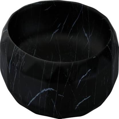 LAPO Vessel Sink Basin for Bathroom - 46X36X13.5 Cm Ceramic Table Top Wash Basin - A420 Table Top Basin