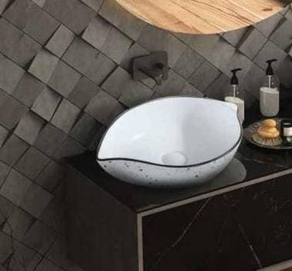 BRIGHT WORLD 105 ( 46*30.5*12.5 ) CM NEW DESIGN BEAUTIFUL CERAMIC WASH BASIN / Table Top Basin