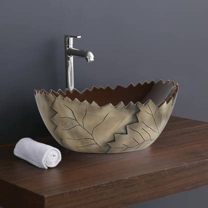 Sanito Table Top Wash Basin for Bathroom | Counter Top Wash Basin | WT-Toto-001 | Counter Top