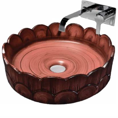 ROOT GROUP WASH BASIN LT ORBIT 107 TABLE TOP BASIN HAND WASH BASIN CERAMIC BASIN 37X37X12CM Table Top Basin