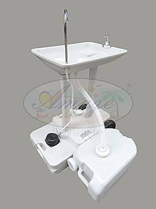 Amaze Portable lightweight movable hand wash sink with water storage tank for outdoor| Table Top Basin