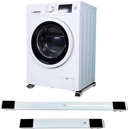 MOSHTU Adjustable Heavy Duty Front Top Load Washing Machine Refrigerator Trolley Washing Machine Dryer Lint Filter