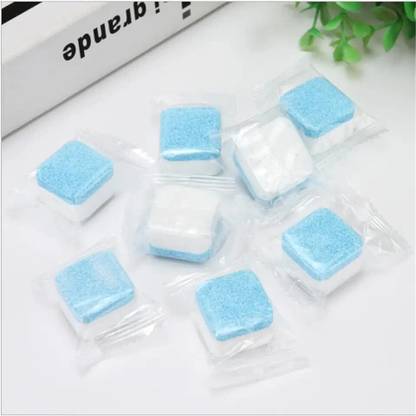 DHARMI ENTERPRISE Washing Machine Deep Cleaner for Front and Top Dishwashing Detergent (30 Tablet) Dishwashing Detergent
