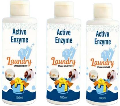 hinik laundry stain Remove (100ml Each, Pack Of 3) Remove all stain from fabric,sofa Detergent Bar