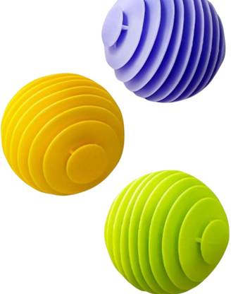 SHY eWorld Silicone Dryer Balls 3pcs Anti-Wrinkle, Lint Catching, Fabric Softener ,Laundry Detergent Bar
