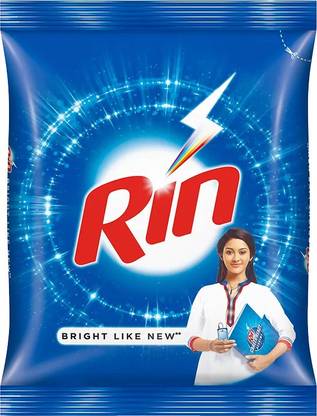 Rin Bright Like New~Advanced Detergent Powder 1kg x2(Pack of 2) Detergent Bar