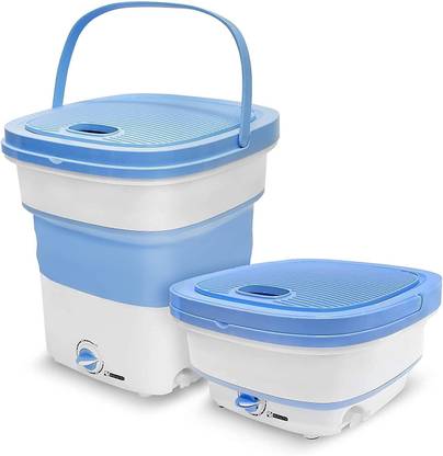 TEZZ Foldable Silent Washer for Delicates, Underwear, and Socks Washing Machine Door Hinge