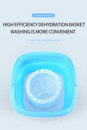 dkian XIAOMINI Mini Foldable Portable Washing Machine Underwear small cloth dryer 3kg Washing Machine Door Hinge