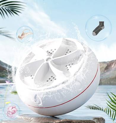 Xydrozen Portable Mini Washing Machine Ultrasonic Washing Washing Machine Door Hinge