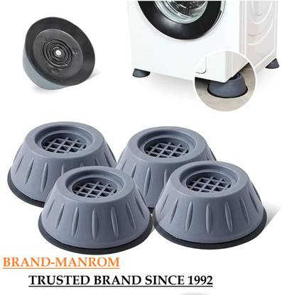 MANROM Anti Vibration Pads Feet Pads Shock Absorber Noise Cancelling Washing Machine Door Hinge