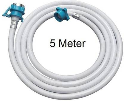 Front or Top Load IFB Washing Machine Inlet Water Hose Pipe with Adapters (5m) Washing Machine Inlet Hose