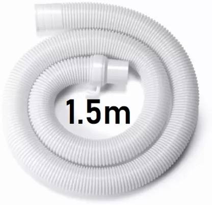 Prayox Top Load & Semi Auto Washing Machine Outlet Drain Pipe/Extension Pipe (1.5m) Washing Machine Outlet Hose