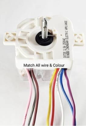 SUPERFLIP PANASONIC, LLOYD, ELECTROLUX, VOLTAS, 8 WIRE 35 MINUTE TIMER FOR WASHING MACHINE Washing Machine Net