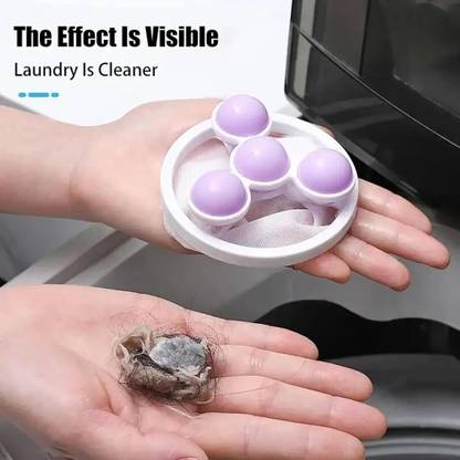 Sarvatr Reusable Washing Machine, Filter and Hair Lint Catcher - Home Cleaning Accessory Washing Machine Net