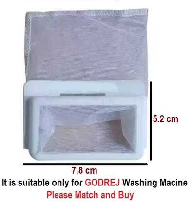 Prayox Dust / Lint Filter Suitable for Godrej Top Load Washing Mchine (Pack of 2) Washing Machine Net