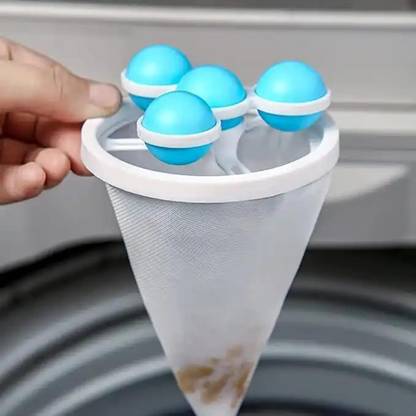 Sarvatr Reusable Washing Machine Filter and Hair Lint Catcher - Home Cleaning Accessory Washing Machine Net