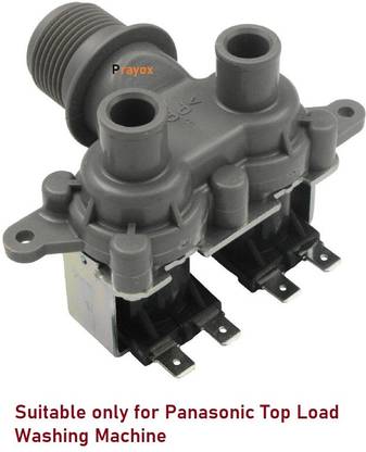 Prayox Water Inlet/Feed Valve Grey Suitable for Panasonic Top Load Washing Machine Washing Machine Net