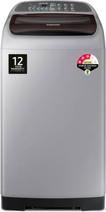 SAMSUNG 6.5 kg Fully Automatic Top Load Washing Machine Silver