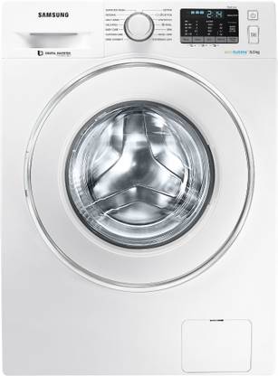 Samsung 8 kg Fully Automatic Front Load Washing Machine with In-built Heater White
