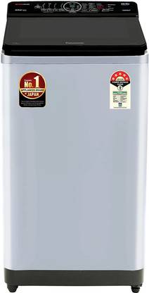Panasonic 7.5 kg Wi-Fi Enabled Fully Automatic Top Load Washing Machine with In-built Heater Silver