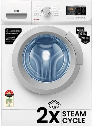IFB 7 kg with Steam Wash, Aqua Energie, Anti-Allergen Fully Automatic Front Load Washing Machine with In-built Heater White