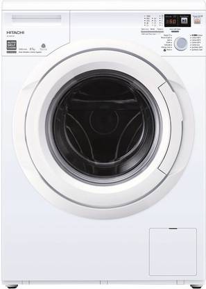 Hitachi 7.5 kg Fully Automatic Front Load Washing Machine with In-built Heater