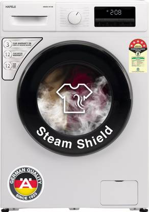 Hafele 9 kg Fully Automatic Front Load Washing Machine with In-built Heater White