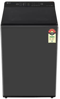LG 8 kg Fully Automatic Top Load Washing Machine Black