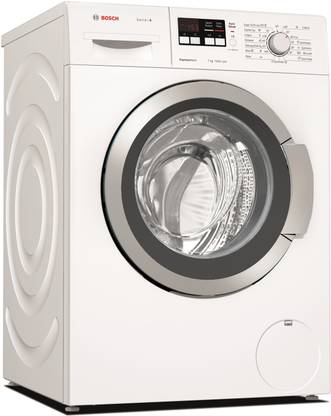 BOSCH 7 kg ExpressWash Fully Automatic Front Load Washing Machine with In-built Heater White