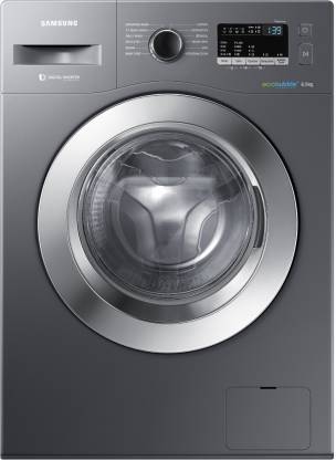 SAMSUNG 6.5 kg Fully Automatic Front Load Washing Machine with In-built Heater Grey