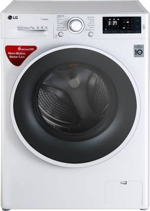 LG 7 kg Inverter Fully-Automatic Wi-Fi Front Loading Washing Machine with Inbuilt Heater & Allergy Care White