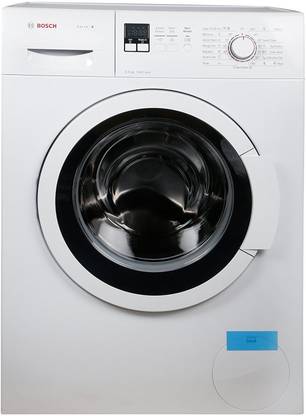 BOSCH 6.5 kg Fully Automatic Front Load Washing Machine with In-built Heater White
