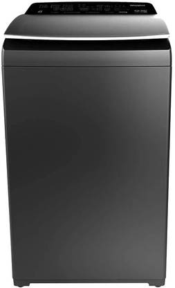 Whirlpool 10 kg Fully Automatic Top Load Washing Machine with In-built Heater Grey, Black
