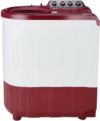 Whirlpool 8 kg Semi Automatic Top Load Washing Machine Red, White