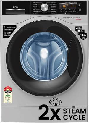 IFB 8 kg Steam Wash Fully Automatic Front Load Washing Machine with In-built Heater Silver