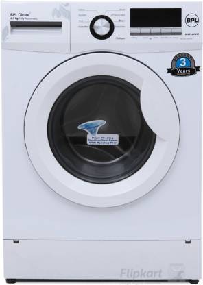 BPL 6.5 kg Fully Automatic Front Load Washing Machine with In-built Heater White