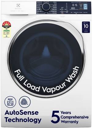 Electrolux 9/6 kg Washer with Dryer 5 Star EcoInverter, 40C Vapour Wash,UltimateCare 300 White