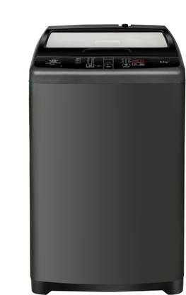Haier 7 KG Oceanus wave drum, Softfall techonology Fully Automatic Top Load Washing Machine Grey