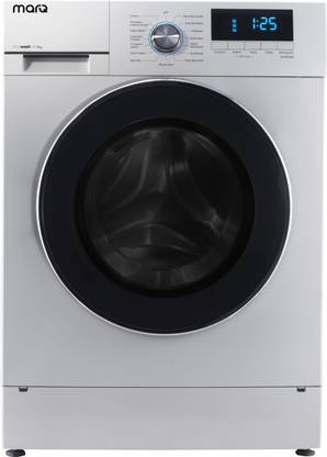 MarQ by Flipkart 7.5 kg Fully Automatic Front Load Washing Machine with In-built Heater White