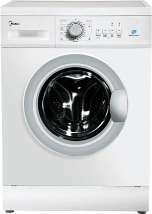 Midea 7 kg Fully Automatic Front Load Washing Machine with In-built Heater White