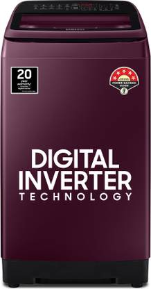 Samsung 7 kg Fully Automatic Top Load Washing Machine Maroon