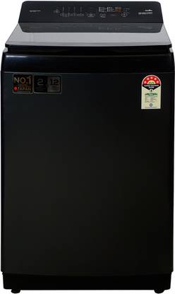 Panasonic 10 kg Fully Automatic Top Load Washing Machine with In-built Heater Black