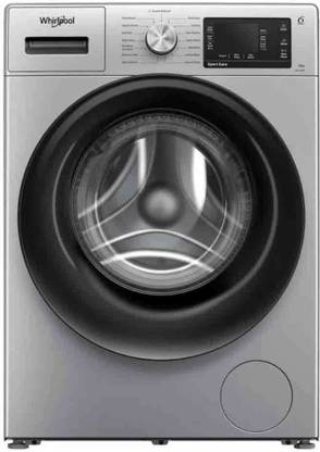 Whirlpool 8 kg Fully Automatic Front Load Washing Machine with In-built Heater Silver